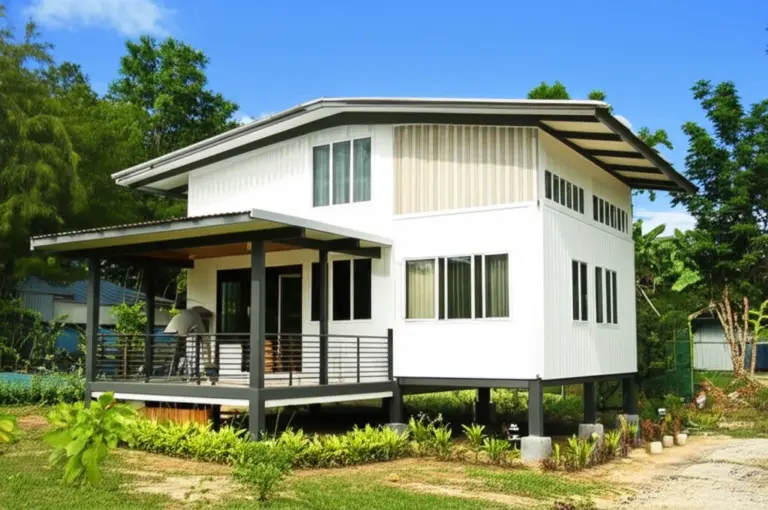 ทำความเข้าใจบ้านน็อคดาวน์ในขอนแก่น — ประเภท ข้อดี-ข้อเสีย และเหตุผลที่เหมาะกับสภาพภูมิอากาศท้องถิ่น