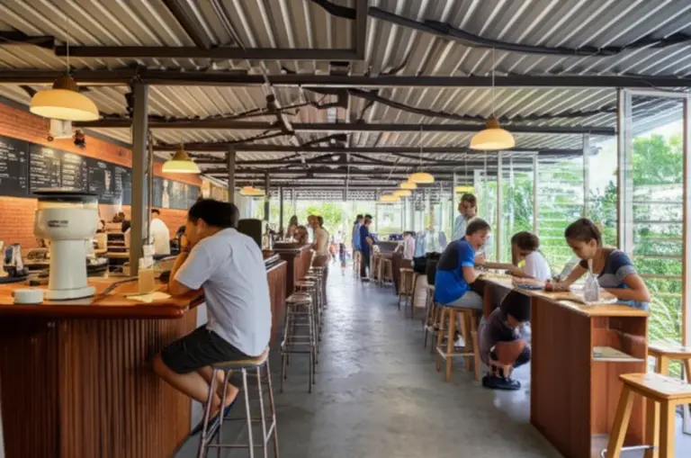 ร้านกาแฟน็อคดาวน์ ขอนแก่น: แนะนำ จุดเด่น เมนู และบรรยากาศที่คนท้องถิ่นและนักท่องเที่ยวต้องไม่พลาด