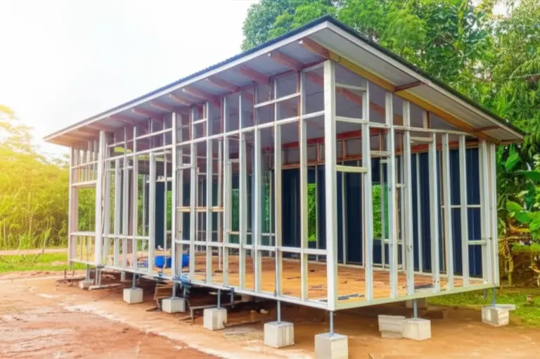 การติดตั้งและการปรับแต่งบ้านน็อคดาวน์ให้เหมาะกับสภาพอากาศและวิถีชีวิตชาวเลย: การกันชื้น ระบบไฟฟ้า ระบบน้ำ และการระบายอากาศ