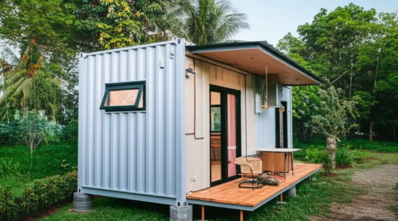 การปรับแต่งและงานตกแต่งภายใน/ภายนอกสำหรับบ้านคอนเทเนอร์ในสภาพภูมิอากาศมุกดาหาร (ฉนวนกันร้อน ระบบไฟฟ้า สุขาภิบาล)