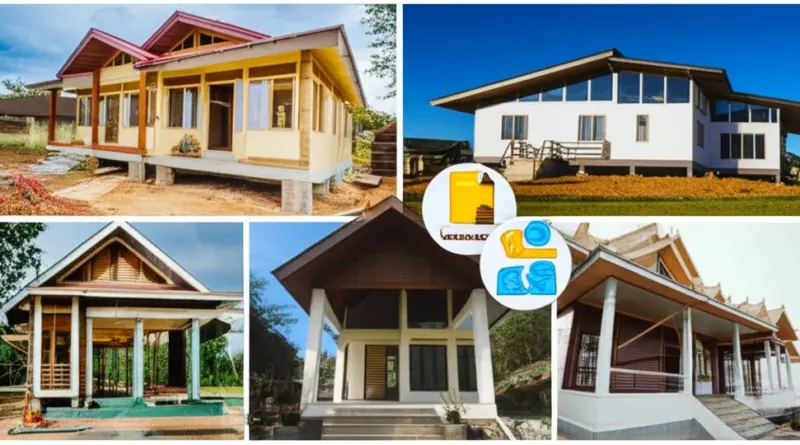 ต้นทุน การเงิน และเปรียบเทียบแบบบ้านสำเร็จรูปที่นิยมในหนองบัวลําภู (งบประมาณ, ระยะเวลา, วัสดุ)