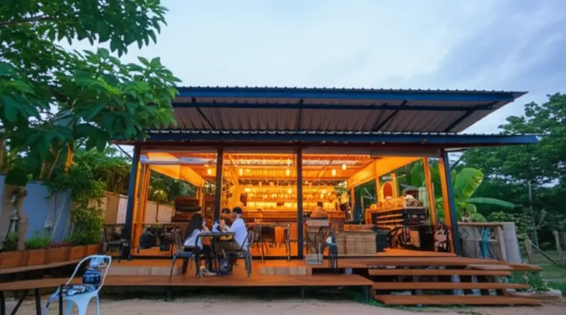 ทำความรู้จักร้านกาแฟน็อคดาวน์ หนองคาย — ประวัติ จุดเด่น บรรยากาศ และเหมาะสำหรับใคร (คาเฟ่ชิค ถ่ายรูป คู่คนทำงาน ครอบครัว)