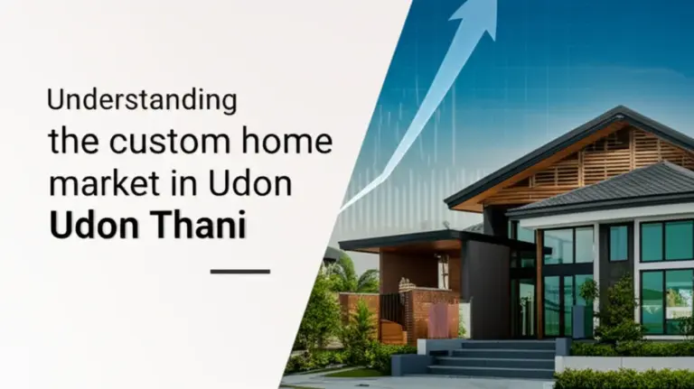 ทำความเข้าใจตลาดรับสร้างบ้านในอุดรธานี: แนวโน้มราคา วัสดุ และสไตล์บ้านยอดนิยม