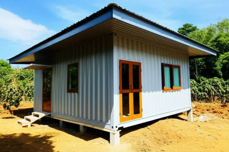 บ้านคอนเทนเนอร์ หนองบัวลำภู: ไอเดีย ค่าใช้จ่าย และขั้นตอนสร้างบ้านสำเร็จรูปที่เหมาะกับท้องถิ่น