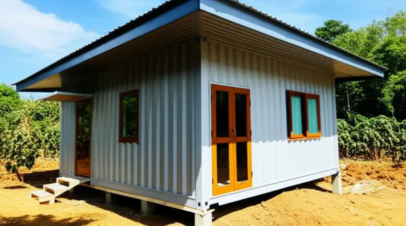 บ้านคอนเทนเนอร์ หนองบัวลำภู: ไอเดีย ค่าใช้จ่าย และขั้นตอนสร้างบ้านสำเร็จรูปที่เหมาะกับท้องถิ่น