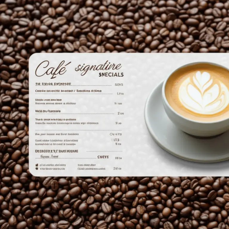 เมนูแนะนำและราคา — กาแฟซิกเนเจอร์ของร้าน ขนมหวานและเครื่องดื่มพิเศษ พร้อมคำแนะนำการสั่งสำหรับคนไม่ชอบกาแฟ