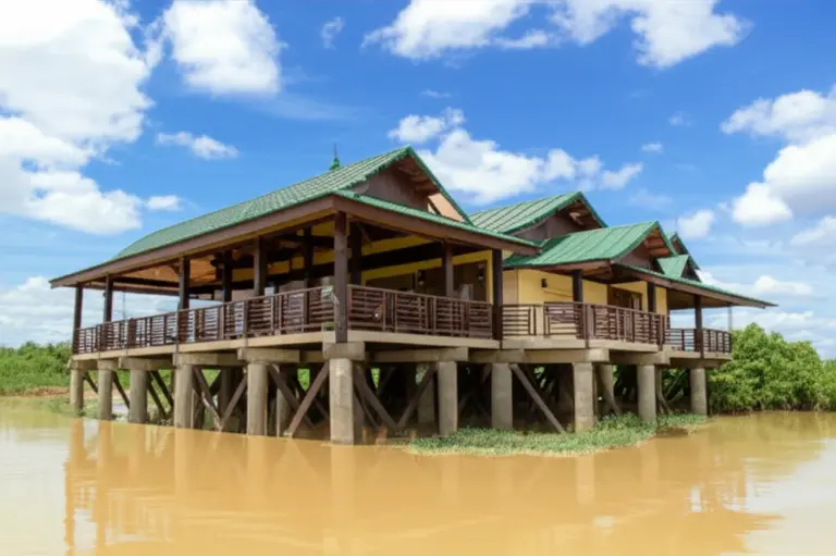 เลือกทำเลและการออกแบบสำหรับสภาพอากาศ-น้ำท่วมในหนองคาย