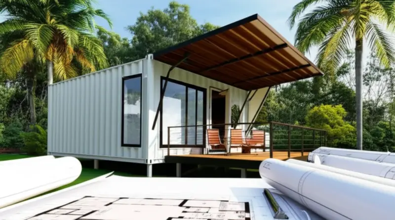 ขั้นตอนการออกแบบและปรับแต่งบ้านคอนเทนเนอร์ตามสภาพอากาศและกฎระเบียบท้องถิ่นกาฬสินธุ์