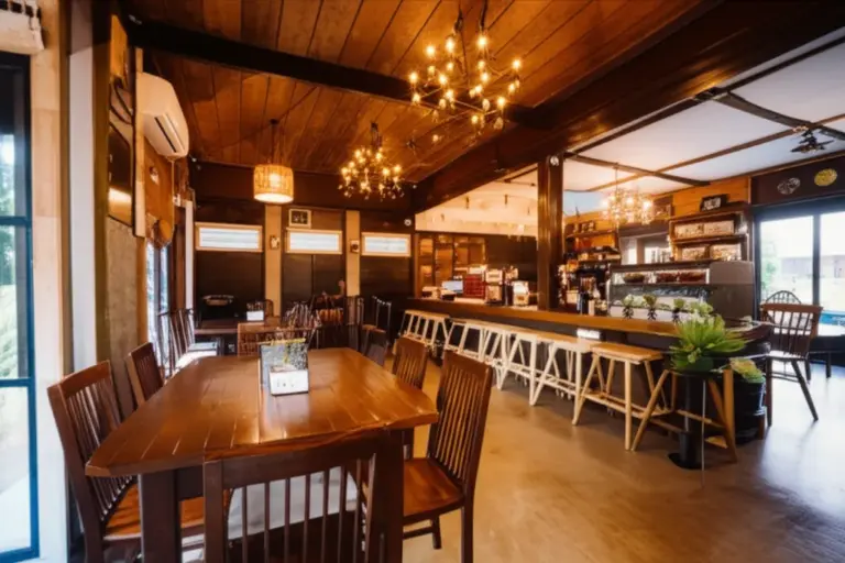 ทำความรู้จักร้านกาแฟน็อคดาวน์ ยโสธร — ประวัติ สไตล์การตกแต่ง และบรรยากาศที่โดดเด่น