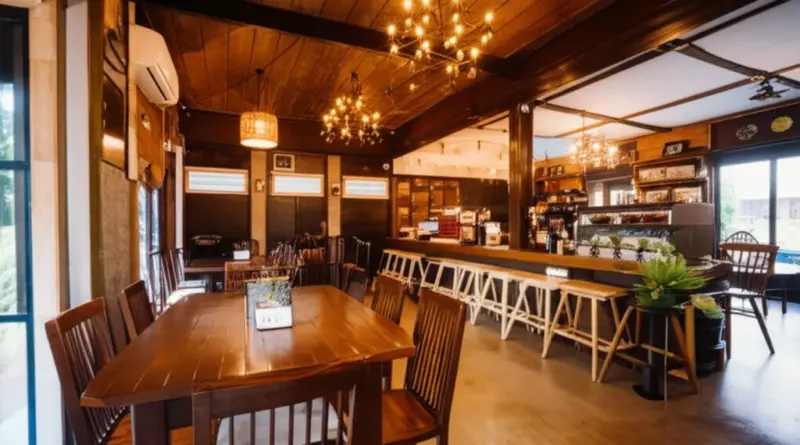 ทำความรู้จักร้านกาแฟน็อคดาวน์ ยโสธร — ประวัติ สไตล์การตกแต่ง และบรรยากาศที่โดดเด่น