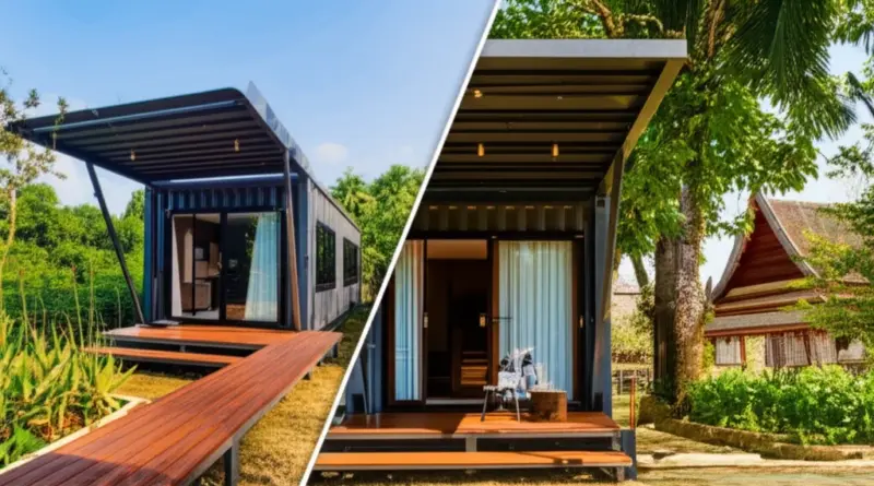 ทำไมบ้านคอนเทนเนอร์กำลังได้รับความนิยมในยโสธร: ข้อดี-ข้อเสีย เทียบกับบ้านแบบดั้งเดิม