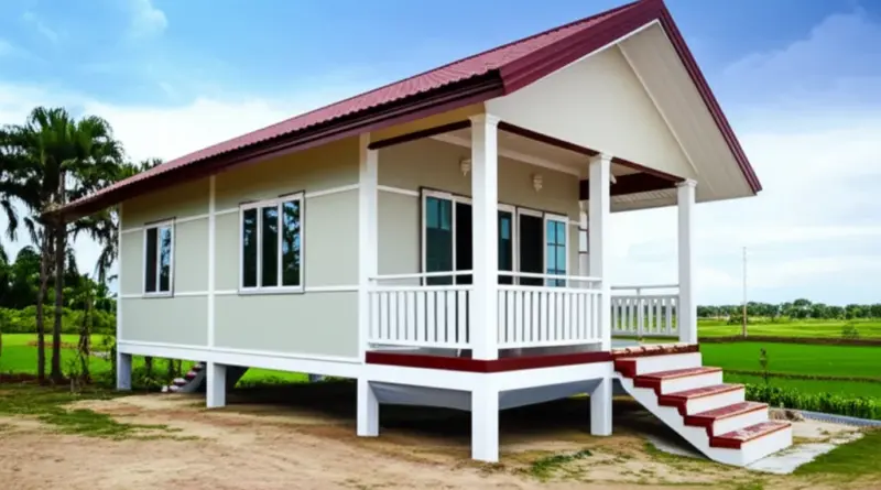 ประโยชน์และความเหมาะสมของบ้านน็อคดาวน์ในร้อยเอ็ด: ทำไมคนท้องถิ่นควรพิจารณา (ความคุ้มค่า, สภาพภูมิอากาศ, กฎหมายท้องถิ่น)