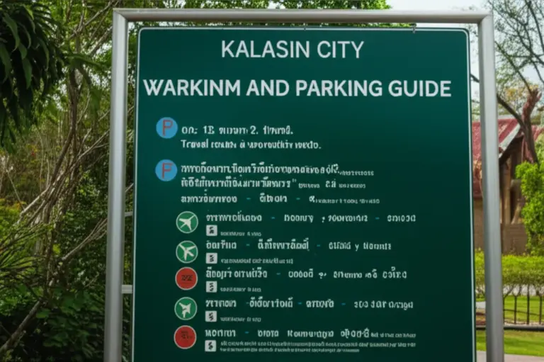 พิกัด เวลาเปิด-ปิด การเดินทางและที่จอดรถ — คำแนะนำการหาที่ตั้งจริงและวิธีมาถึงจากจุดสำคัญของเมืองกาฬสินธุ์