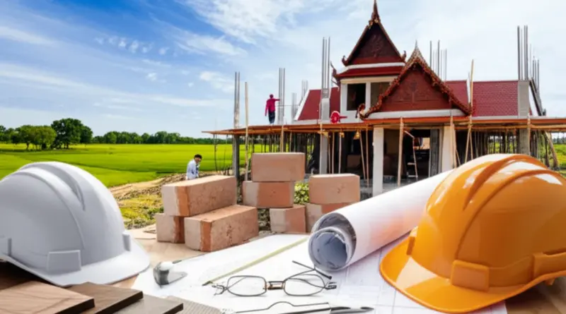 รับสร้างบ้าน ยโสธร: คู่มือครบถ้วนตั้งแต่การหาผู้รับเหมาถึงการส่งมอบงาน