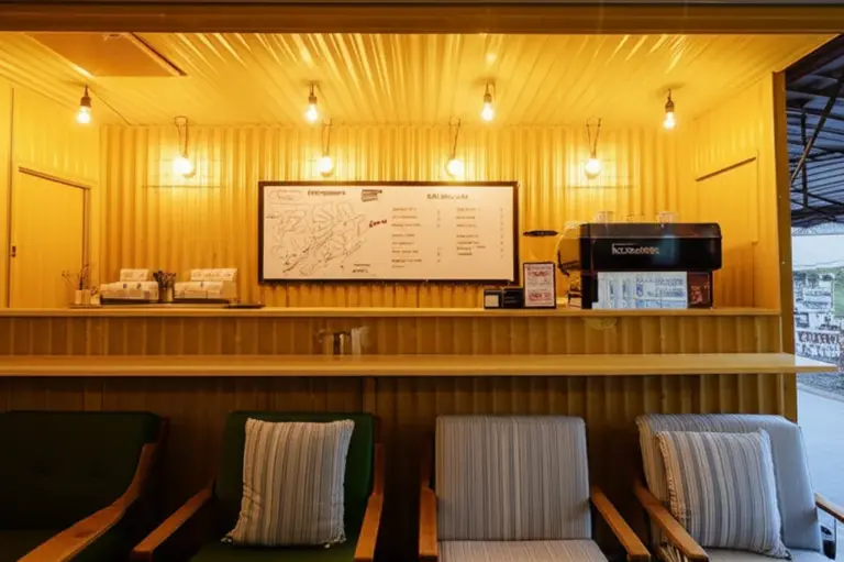 ร้านกาแฟน็อคดาวน์ ยโสธร: รีวิว สไตล์ เมนู และวิธีไปที่พร้อมแผนที่