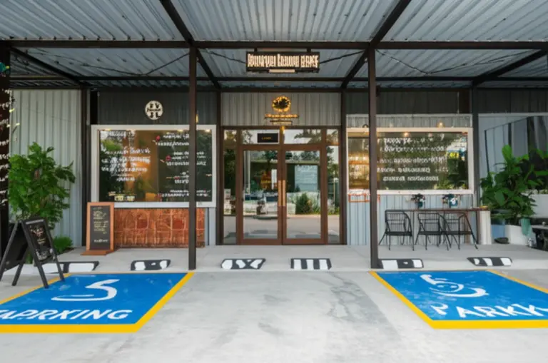 ร้านกาแฟน็อคดาวน์ ร้อยเอ็ด อยู่ที่ไหน เวลาเปิด-ปิด การเดินทางและที่จอดรถ