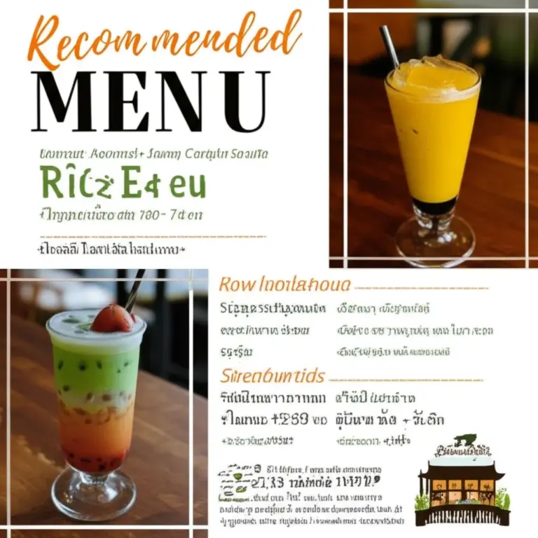 เมนูแนะนำของร้านกาแฟน็อคดาวน์ ร้อยเอ็ด ราคา โปรโมชัน และเครื่องดื่มยอดฮิต