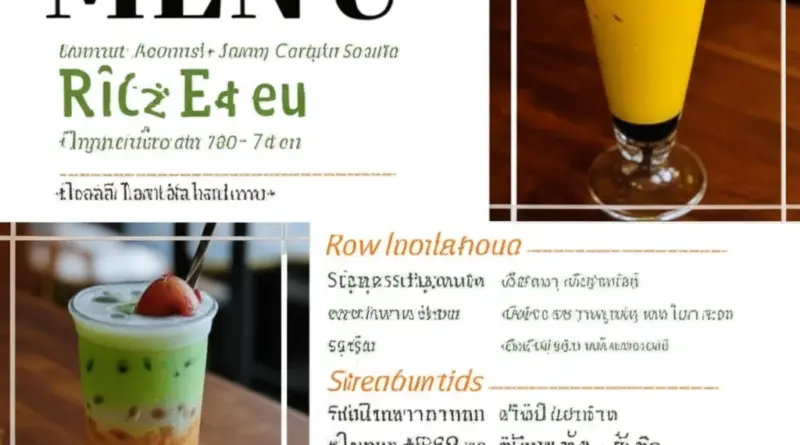 เมนูแนะนำของร้านกาแฟน็อคดาวน์ ร้อยเอ็ด ราคา โปรโมชัน และเครื่องดื่มยอดฮิต