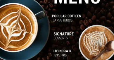 เมนูแนะนำและราคา — กาแฟยอดนิยม ขนมหวาน และเครื่องดื่มเฉพาะของร้านสำหรับคนท้องถิ่น