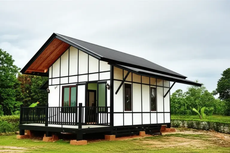 แนวทางการเลือกแบบบ้านน็อคดาวน์และวัสดุที่เหมาะกับสภาพอากาศและดินในยโสธร (กันชื้น กันปลวก ประหยัดพลังงาน)