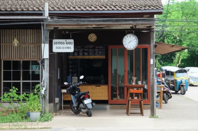 การเดินทางไปยังร้านกาแฟน็อคดาวน์ บุรีรัมย์: ที่ตั้ง เวลาเปิด-ปิด ที่จอดรถ และการเดินทางสาธารณะ