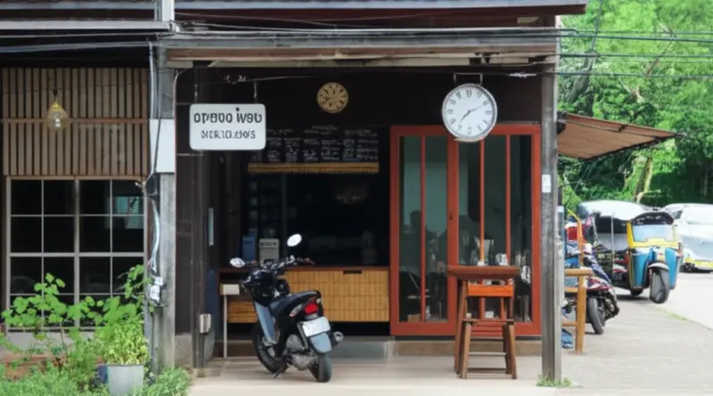 การเดินทางไปยังร้านกาแฟน็อคดาวน์ บุรีรัมย์: ที่ตั้ง เวลาเปิด-ปิด ที่จอดรถ และการเดินทางสาธารณะ