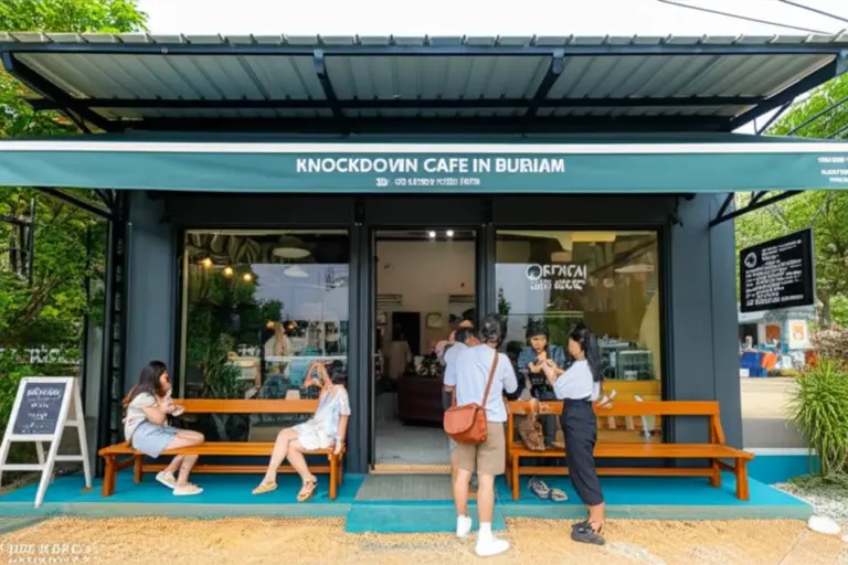 ร้านกาแฟน็อคดาวน์ บุรีรัมย์: รีวิว สถานที่ เมนู เวลาเปิด-ปิด วิธีเดินทาง และเคล็ดลับถ่ายรูปสวยสำหรับนักท่องเที่ยว