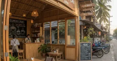 ร้านกาแฟน็อคดาวน์ สุรินทร์: รีวิวจริง เมนูแนะนำ บรรยากาศ และวิธีไปถึงร้าน