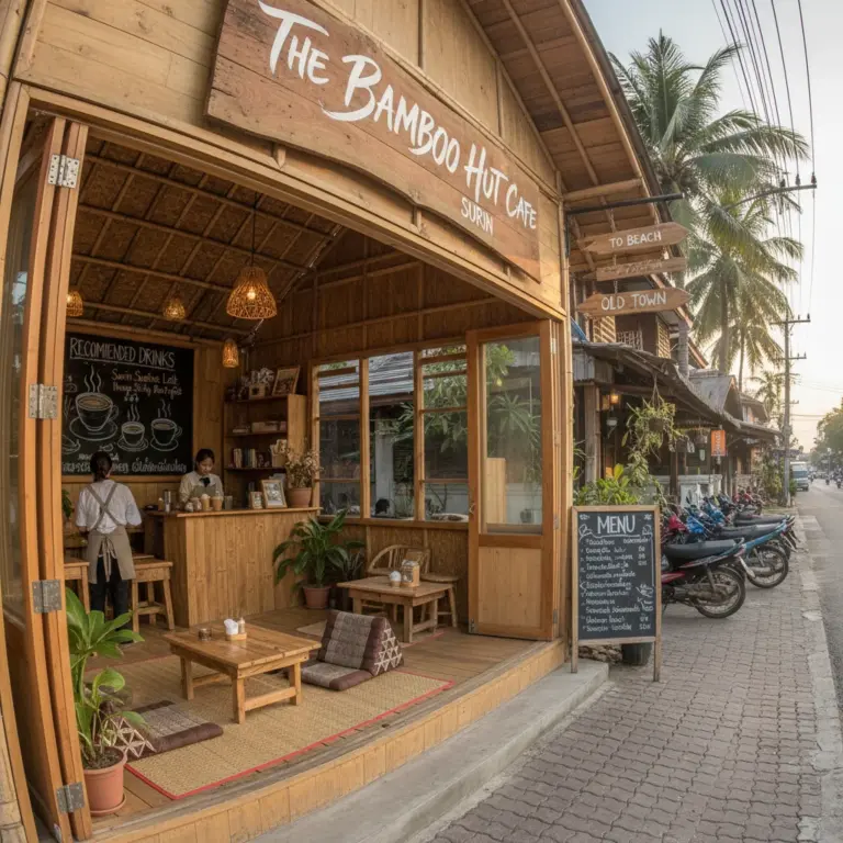 ร้านกาแฟน็อคดาวน์ สุรินทร์: รีวิวจริง เมนูแนะนำ บรรยากาศ และวิธีไปถึงร้าน