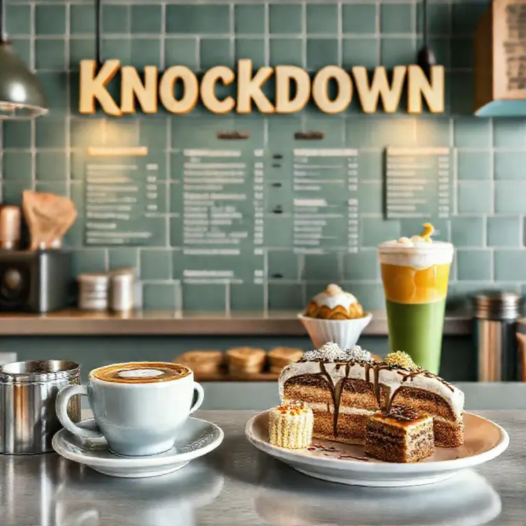 เมนูแนะนำและราคาเฉพาะของร้านกาแฟน็อคดาวน์ — กาแฟซิกเนเจอร์ ขนมหวาน และตัวเลือกสำหรับคนไม่ดื่มกาแฟ