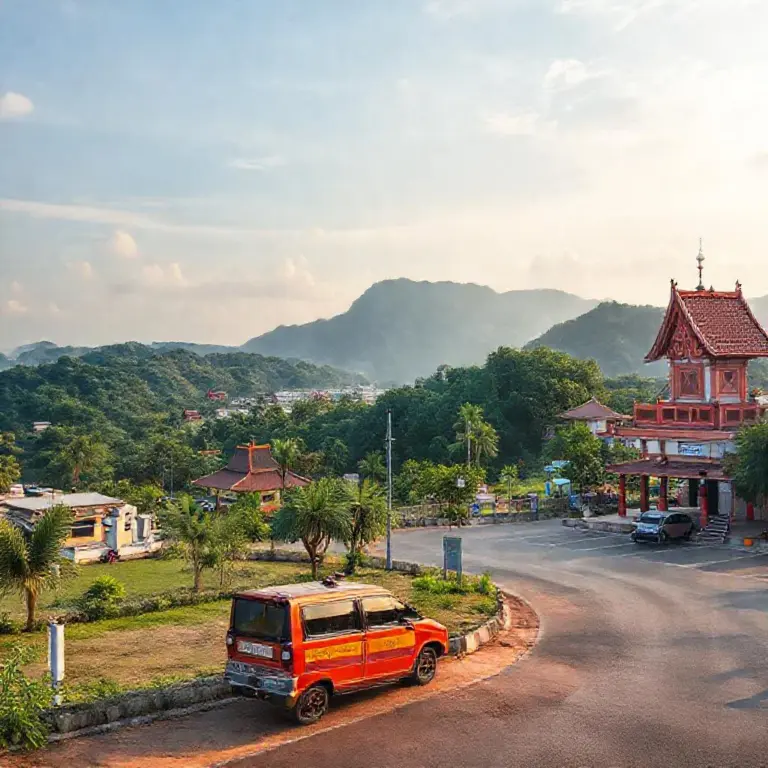 การเดินทาง การจอดรถ และพิกัด GPS พร้อมแผนที่จากสถานที่สำคัญในหนองคาย