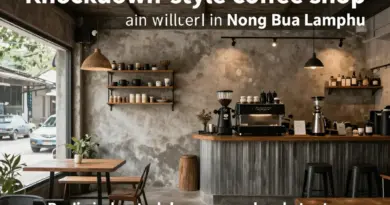 ทำความรู้จักร้านกาแฟน็อคดาวน์ หนองบัวลำภู — ประวัติ สไตล์การตกแต่ง และบรรยากาศที่โดดเด่นสำหรับนักท่องเที่ยวและคนท้องถิ่น