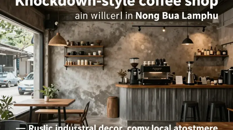 ทำความรู้จักร้านกาแฟน็อคดาวน์ หนองบัวลำภู — ประวัติ สไตล์การตกแต่ง และบรรยากาศที่โดดเด่นสำหรับนักท่องเที่ยวและคนท้องถิ่น