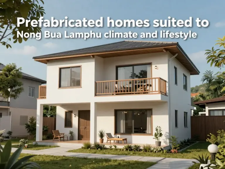 ทำไมบ้านสำเร็จรูปถึงเหมาะกับสภาพอากาศและไลฟ์สไตล์ของคนหนองบัวลำภู