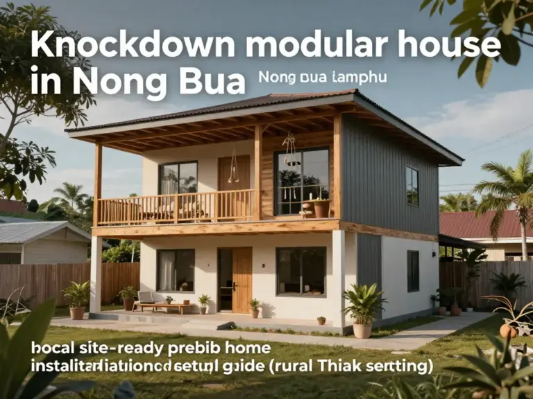 บ้านน็อคดาวน์ หนองบัวลำภู: คู่มือครบจบสำหรับการเลือกซื้อ สร้าง และติดตั้งบ้านน็อคดาวน์ในพื้นที่ท้องถิ่น
