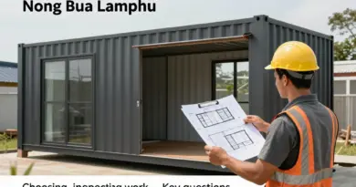 ผู้รับเหมาและบริษัทบ้านคอนเทนเนอร์ในหนองบัวลำภู/ใกล้เคียง: วิธีเลือก ตรวจสอบผลงาน คำถามสำคัญ และการต่อรองราคา