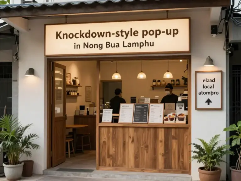 ร้านกาแฟน็อคดาวน์ หนองบัวลำภู: รีวิวจริง บรรยากาศ เมนู และวิธีไปที่ครบจบในที่เดียว