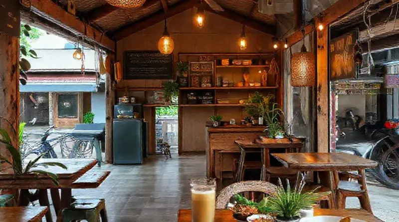 ร้านกาแฟน็อคดาวน์ อุบลราชธานี: รีวิวครบเที่ยว กาแฟ เมนูเด็ด บรรยากาศ และวิธีไป