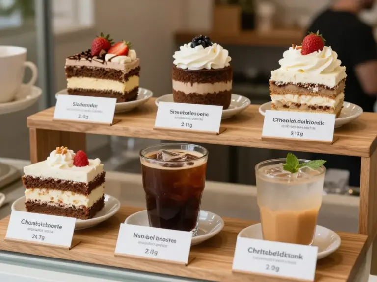 เมนูแนะนำและราคา: กาแฟซิกเนเจอร์ ขนมหวาน และเครื่องดื่มพิเศษสำหรับคนชอบของท้องถิ่น (พร้อมตัวเลือกเพื่อสุขภาพ/วีแกน)