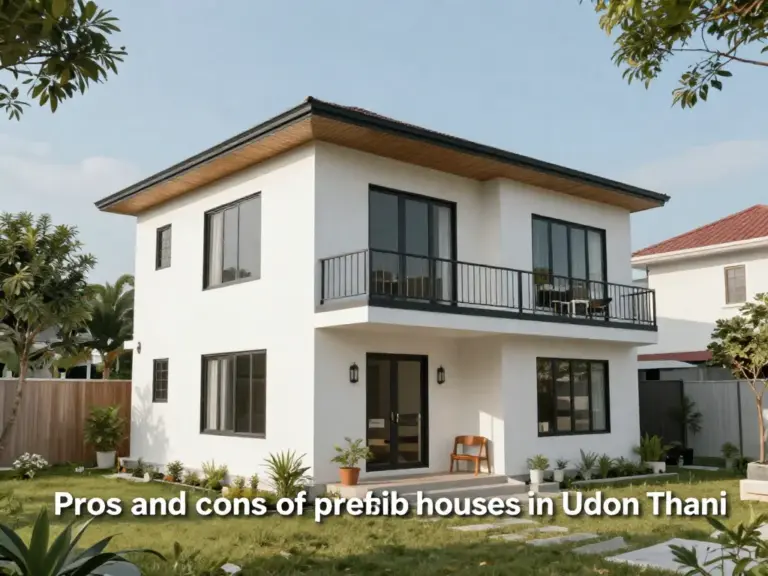 ข้อดี-ข้อเสียของบ้านสำเร็จรูปในอุดรธานีที่ควรรู้ก่อนตัดสินใจ