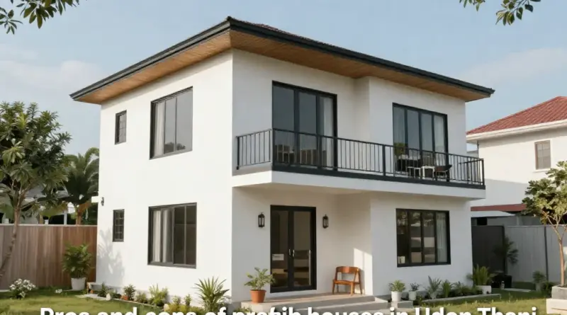 ข้อดี-ข้อเสียของบ้านสำเร็จรูปในอุดรธานีที่ควรรู้ก่อนตัดสินใจ