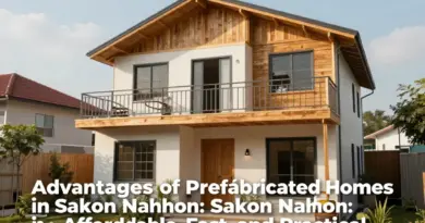 ข้อดีของบ้านสำเร็จรูปในสกลนคร ทั้งเรื่องราคา ความเร็ว และการใช้งานจริง