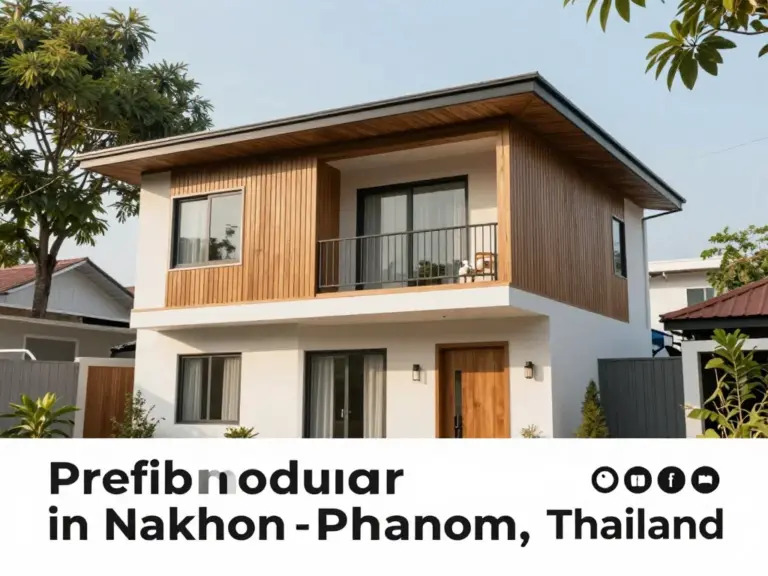 บ้านน็อคดาวน์ นครพนม คืออะไร? รู้จักบ้านสำเร็จรูปที่ตอบโจทย์การอยู่อาศัยในพื้นที่จังหวัดนครพนม