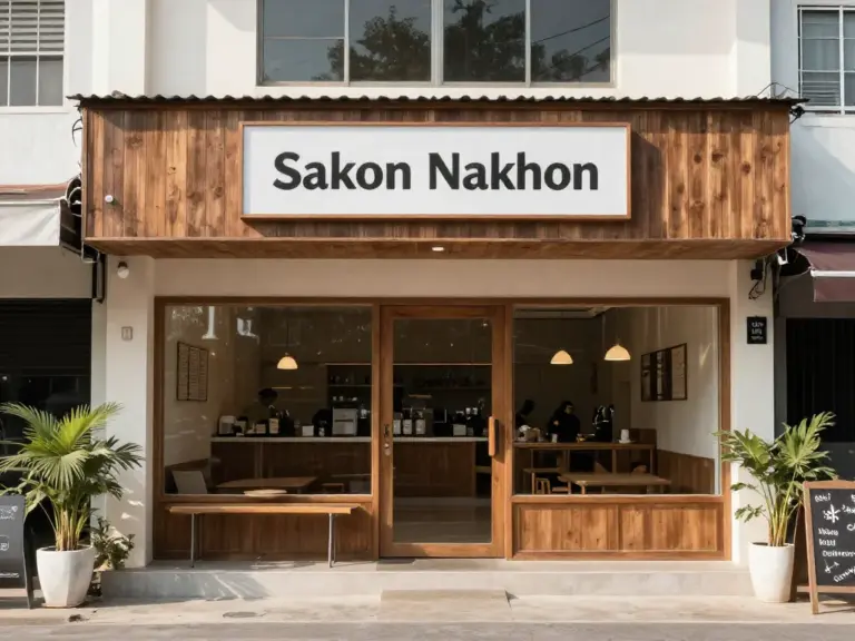 ร้านกาแฟน็อคดาวน์ สกลนคร อยู่ที่ไหนและมีจุดเด่นอะไรที่ควรรู้ก่อนเดินทางไป