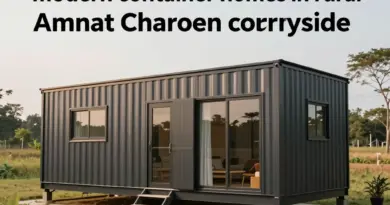 Container Homes in Amnat Charoen