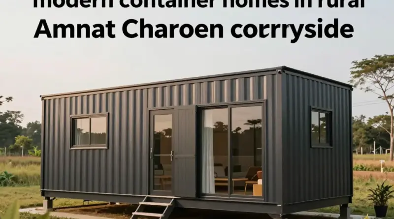 Container Homes in Amnat Charoen