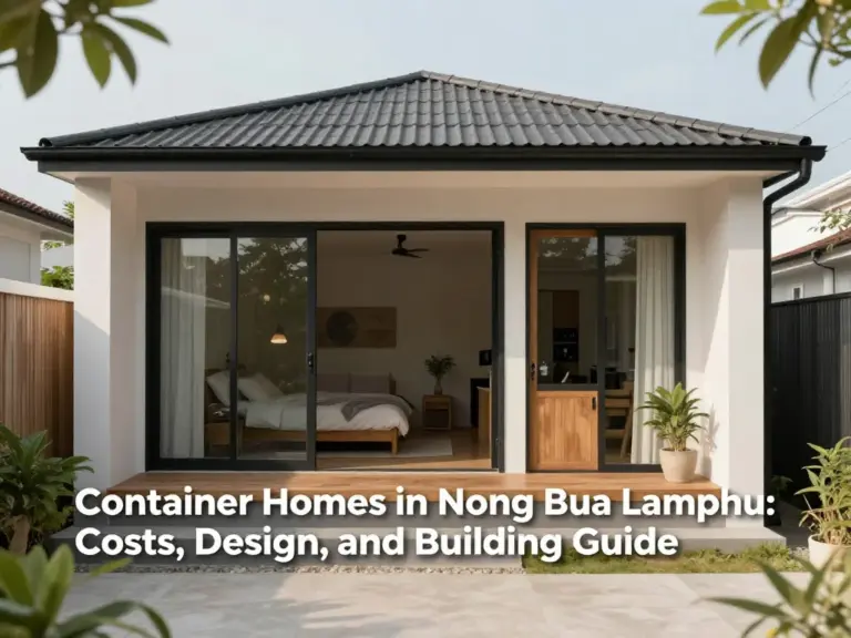 Container Homes in Nong Bua Lamphu: Costs, Design, and Building Guide