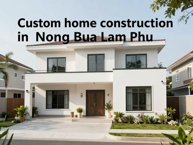 Custom Home Building in Nong Bua Lam Phu