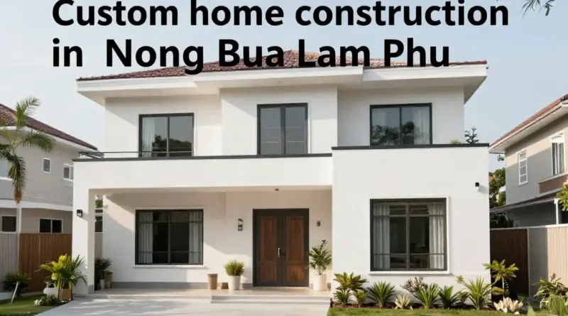 Custom Home Building in Nong Bua Lam Phu