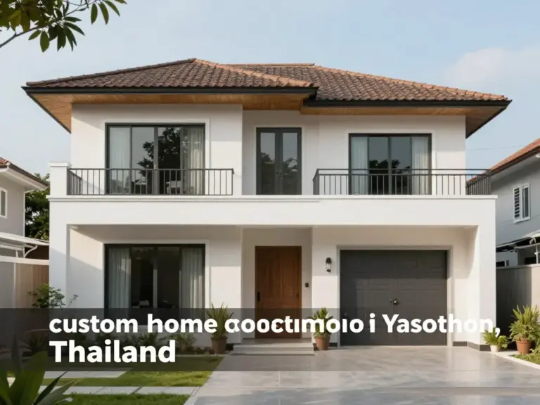 Custom Home Building in Yasothon